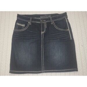 Maurices Denim Jean Mini Skirt Jr Sz 7/8 NWOT